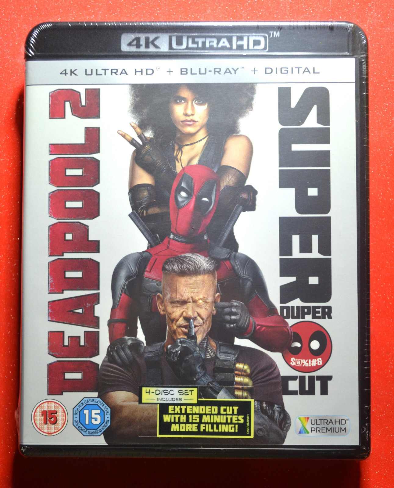 New & Sealed 4K Deadpool 2 Super Duper Cut 4 Disc Set - Image 4