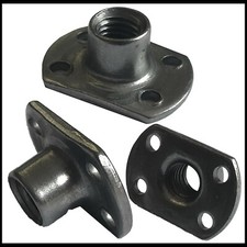 M8 M10 Carbon Steel Tee Spot Slab Based T Tee Nut Shape Weld Nuts Flat Holes