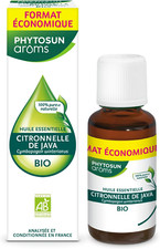 Huile Essentielle De Citronnelle De Java Bio - 100 % Pure Et Naturelle - Huile E