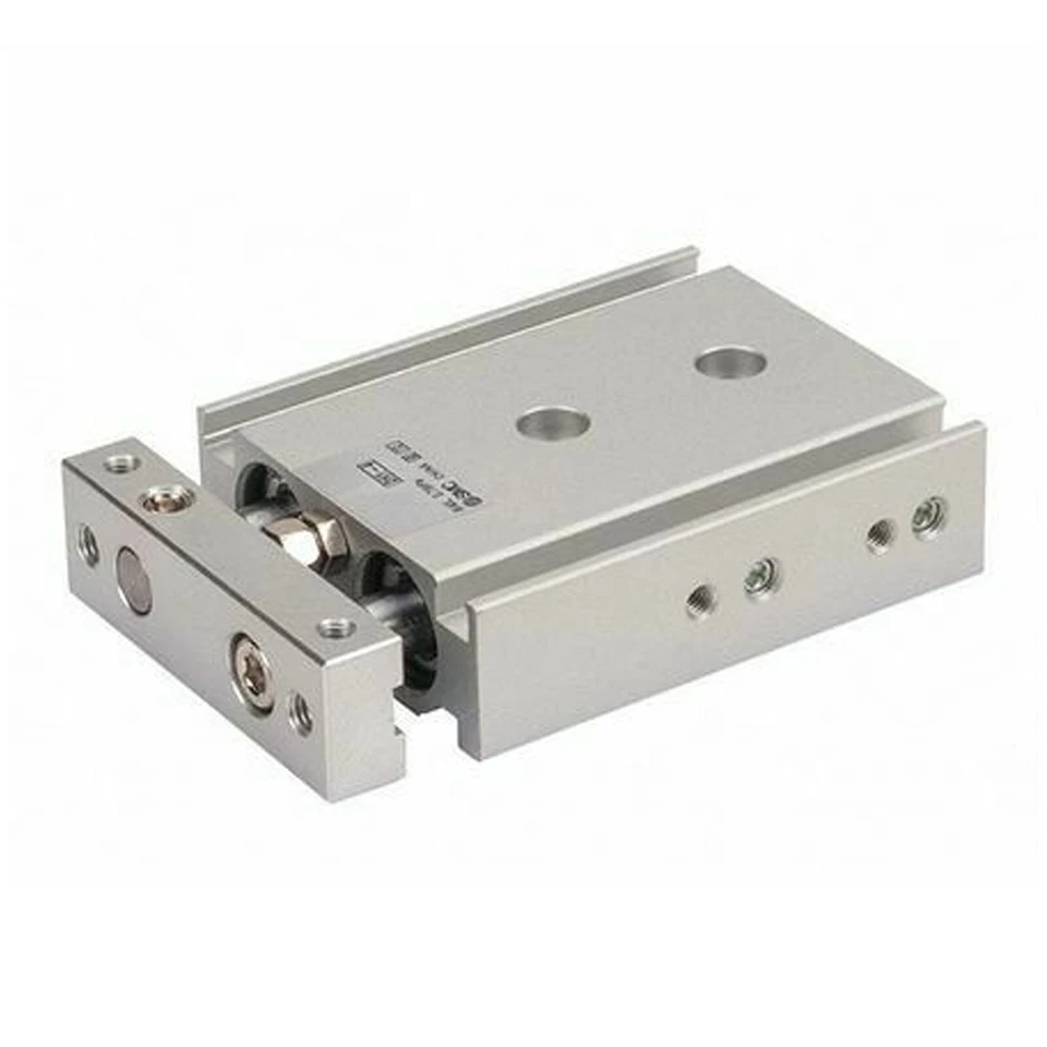 SMC NEW CXSM6-20 PLC Aluminum Air Pnuematic Guide Compact Cylinder, 6MM Bored OD - Image 4 of 4
