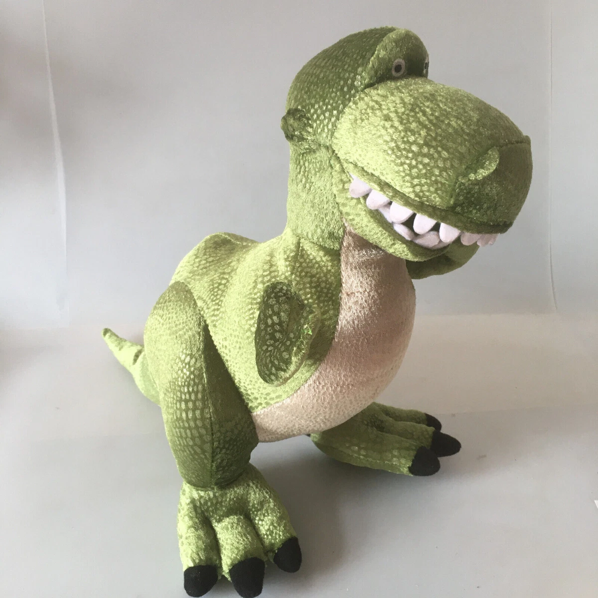 Toy Story 3 Rex The Dinosaur Green Plush Soft Toy Pixar Disneyland