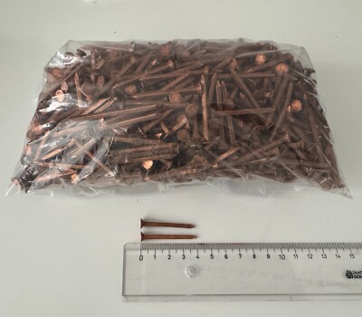 2,4 kg Kupferstifte Quadratische Kupfer Nägel Copper Nails 40 mm x 7mm