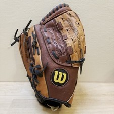 Wilson A440 Genuine Leather Fast Pitch Baseball Glove 12" Monsta Web LHT