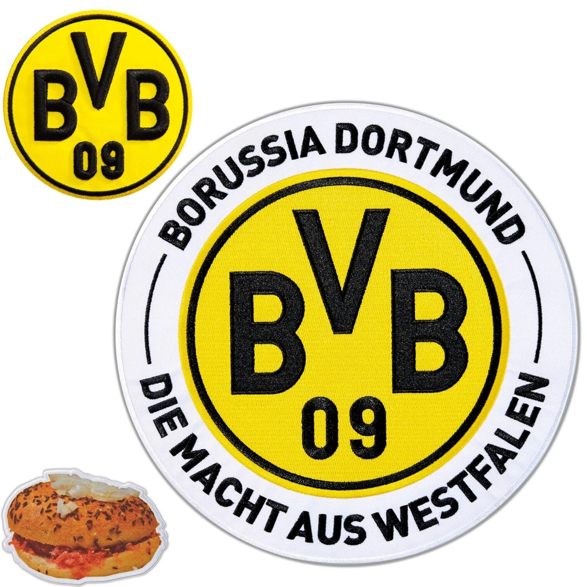 U24 Toppa Dortmund – Die Geilsten Aufbuegler – Termoadesiva O Da Cucire – 9 X 6 Cm