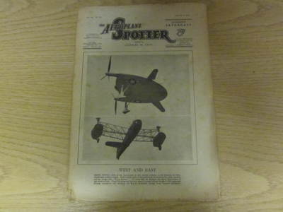 August 9th 1947, AEROPLANE SPOTTER, Chance-Vought V173, Airspeed A.S.57.