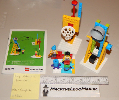 Lego Education Set 2000471 BricQ Motion Essential Near Complete w/ Minifigures