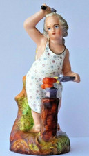 Porzellanfigur Engel Schmied Th&uuml;ringen ca 1850 AL875