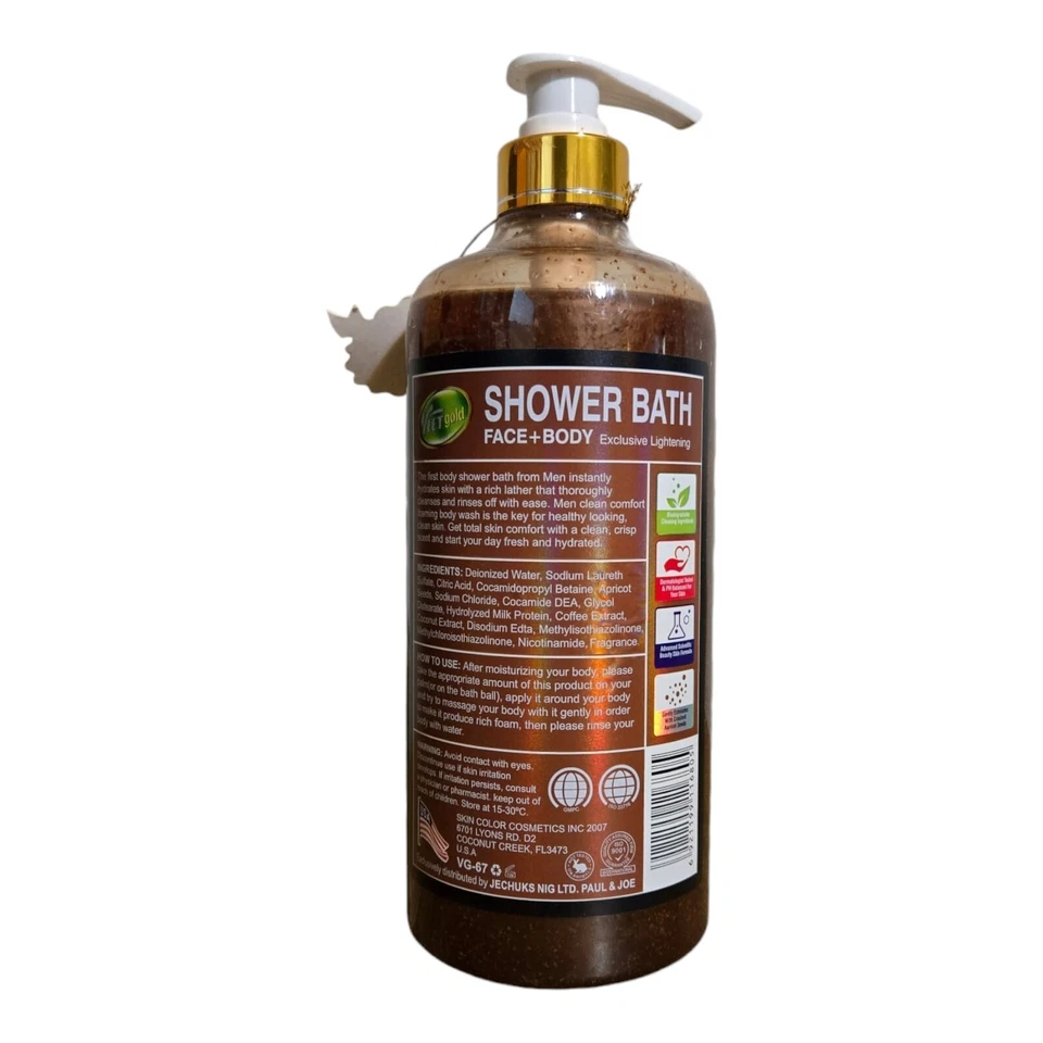 Veet Gold уд натуральный мужской светящийся осветляющий душ ванна 1000 мл. Spf 25 - Изображение 4 из 4