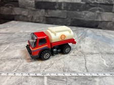 Vintage Steel Roder Shell Oil Tanker Truck Ky Toys Red Die Cast Cars Near Mint 