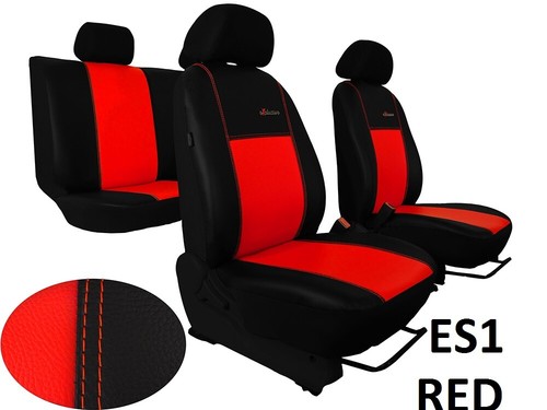 VW CADDY 7 SEATS 2015-2020 ARTIFICIAL LEATHER TAILORED SEAT COVERS - Picture 12 of 19