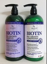 Professional Grade  Biotin Pro-Growth Shampoo  Conditioner 33.8 fl oz Each