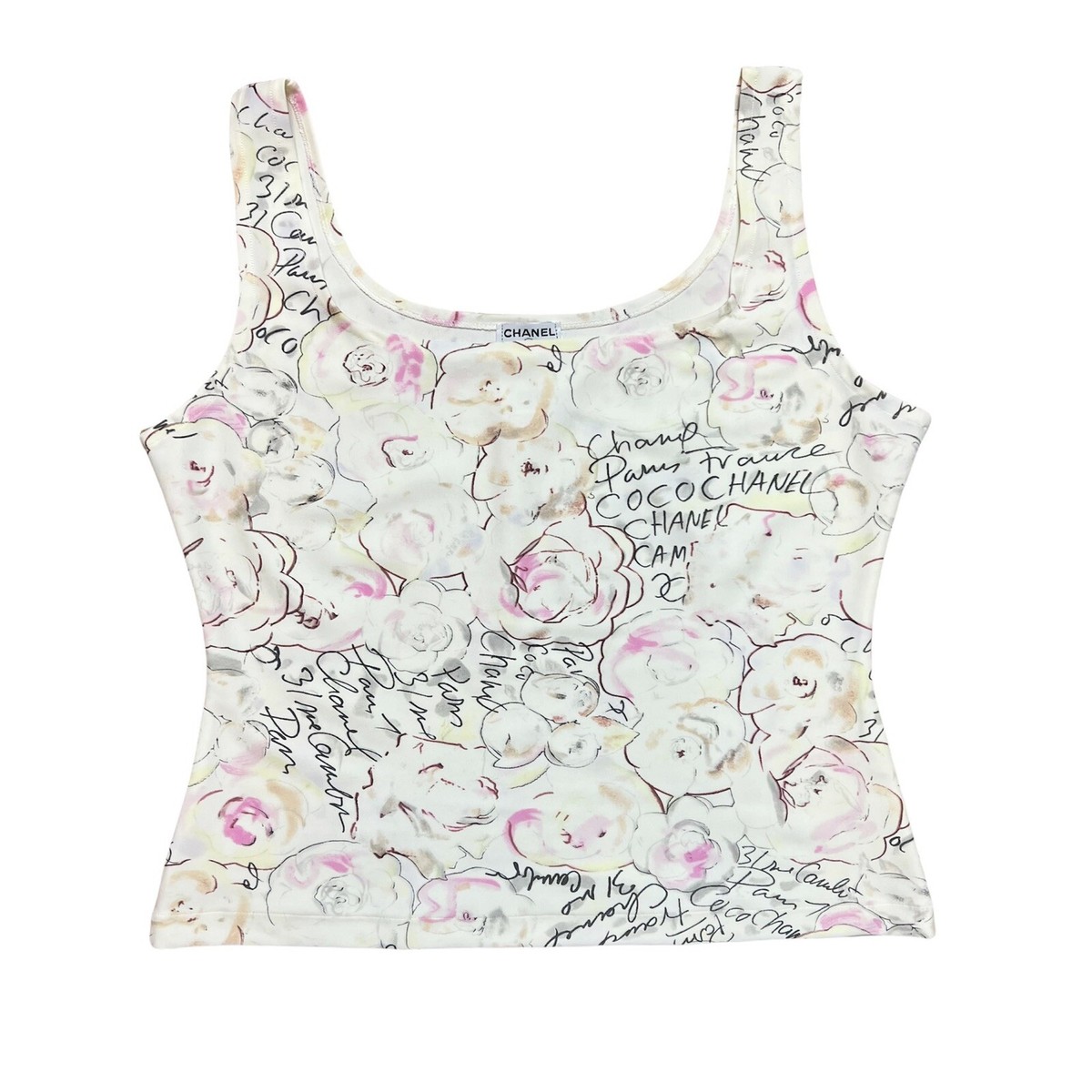 Vintage Chanel 1998 Cruise Collection Tank Top FR 42 | eBay