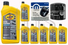 Genuine Mopar Engine Oil Change Kit 2020 Jeep Grand Cherokee 6.4l V8 Oil 0w40