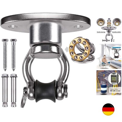 BeneLabel Schaukel Deckenhaken Lager Edelstahl, Hängematte Befestigung