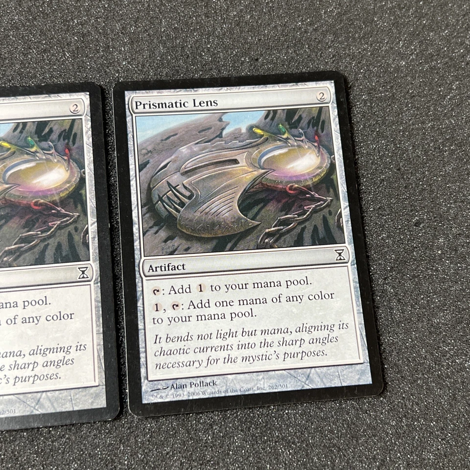 Prismatic Lens Magic The Gathering Mtg Artifact Time Spiral Card 2 - Image 3 of 4