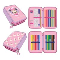 Disney Minnie Mouse Federmappe GefüLlt – Schuletui & Stiftebox Mit ZubehöR
