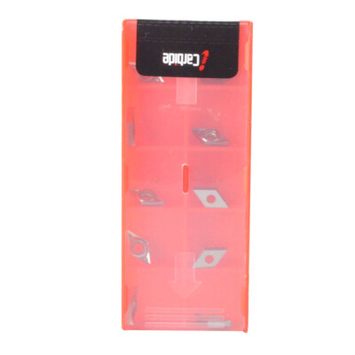 iCarbide DCGT11T304 DCGT32.51 CARBIDE INSERT IG101 TURNING INSERT 10PC ALUMINUM