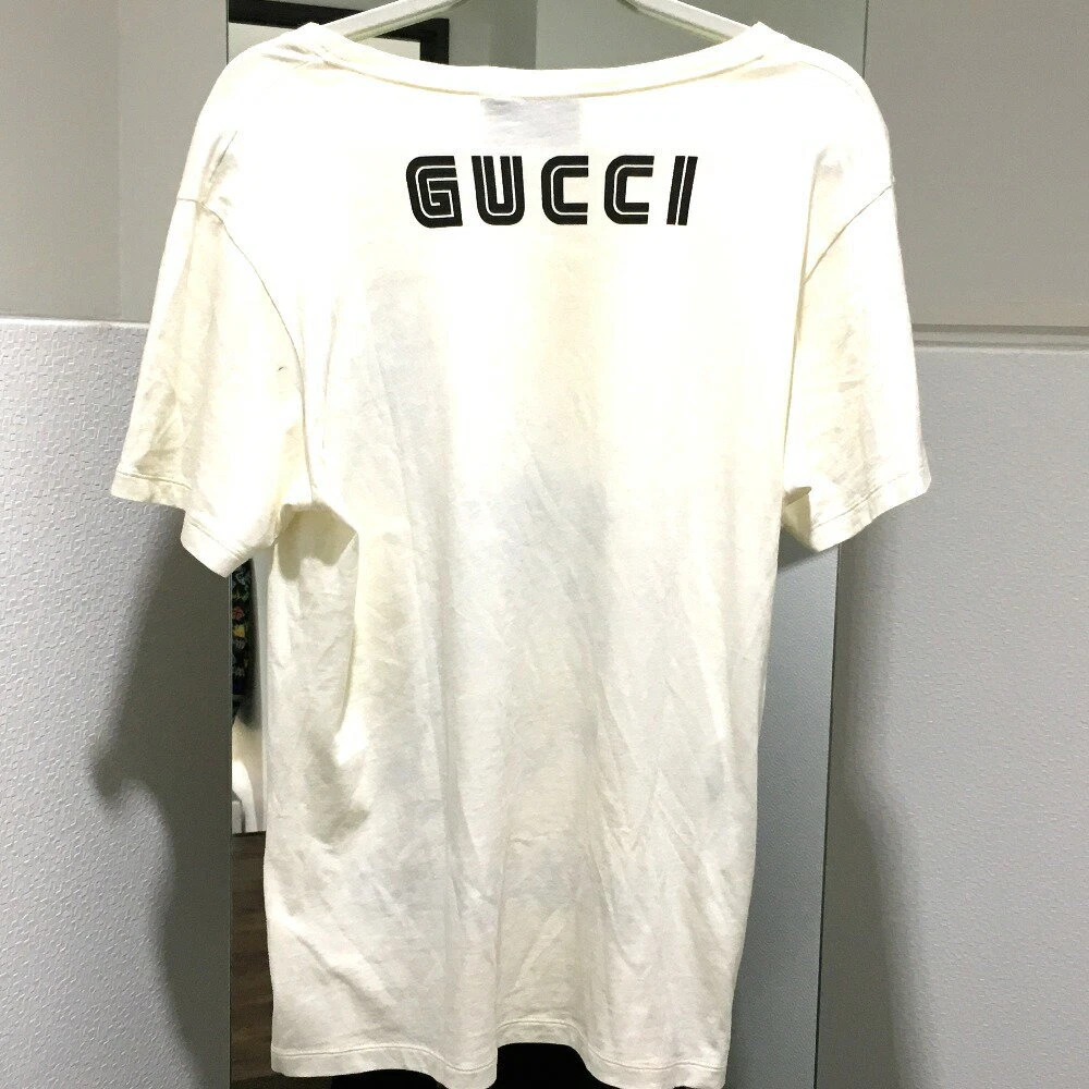 Gucci ANIMISMO Bambi Print Short Sleeve T-shirt Cotton Men's