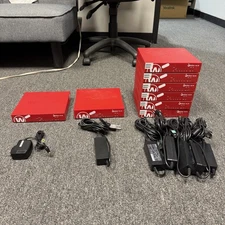 Lot of 9 Watchguard Firebox T40-W/T35-W/T25-W FS4AE5 Network Security Firewall
