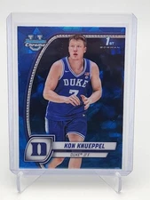 Kon Knueppel 2024-25 Bowman U Chrome Sapphire Duke University #48 1st Bowman RC
