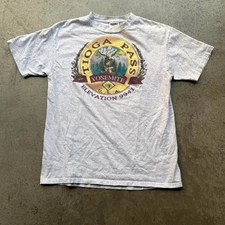 Vintage 90s Nature Oneita Tioga Pass Yosemite Hiking Outdoors Promo