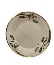 Lenox Holiday Nouveau Accent Luncheon Salad Plate Brand New W/Tag