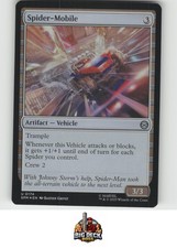 Spider-Mobile Marvel's Spider-Man Uncommon 174 Foil MTG Near Mint