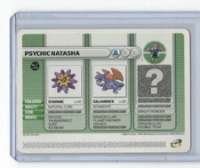PSYCHIC NATASHA Battle E Reader POKEMON Game Boy Advance 2003 Trading Card NM