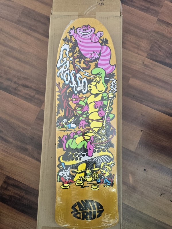 RARE Santa Cruz Jeff Grosso Cease & Desist 36/50 Alice Deck.