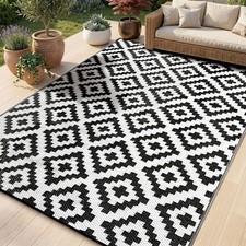 Extra Large Outdoor Rug Garden Waterproof Patio Area Non Slip Deck Floor Mat UK