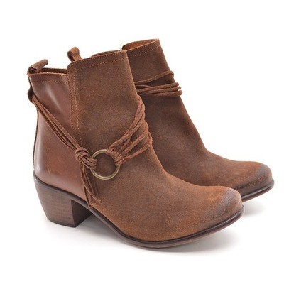 Anthropologie Sixty Seven Baily Booties Womens size 38 / 7.5 M Western Shoes New