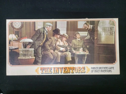 The Inventor's Board Game Parker Brothers Complete Crazy Inventions 1974 VTG