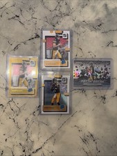 Kenny Pickett Rookie Lot: 3 Rated Rookies-base, optic, gold and prism break 