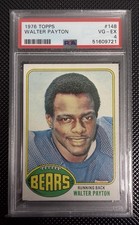 WALTER PAYTON Rookie 1976 Topps #148 PSA 4 Chicago Bears