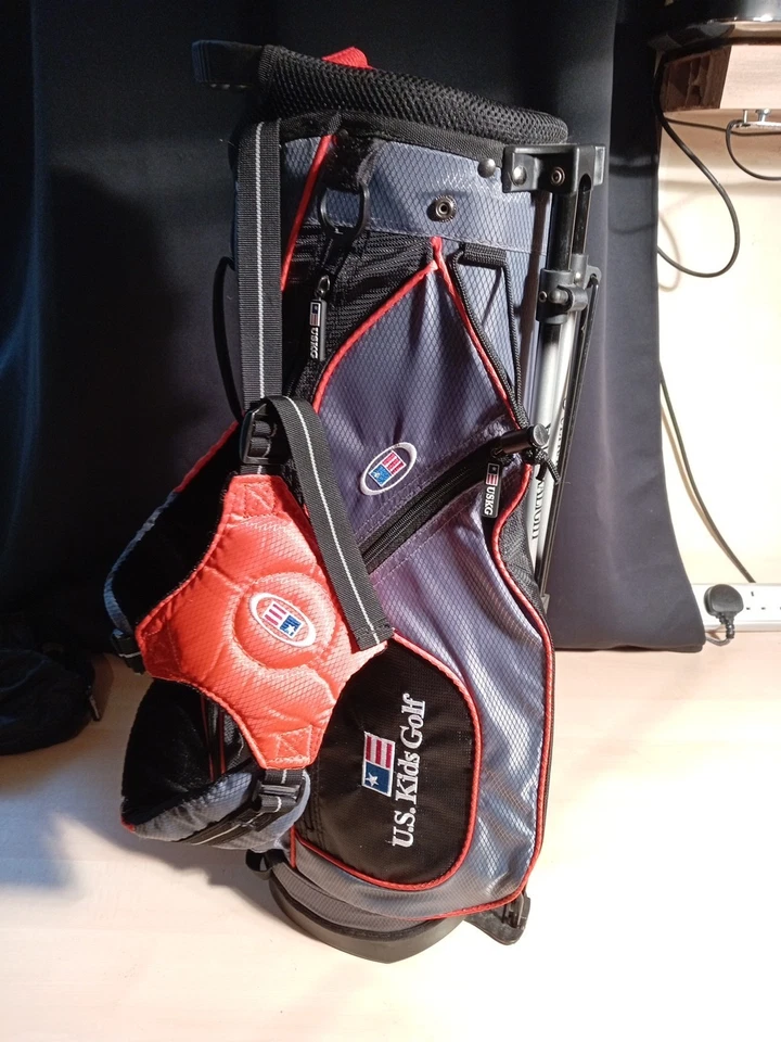 US Kids Golf USKG 51" , 3 Fairway Driver , 6,8,PW Irons & Putter Plus bag - Image 2 of 4
