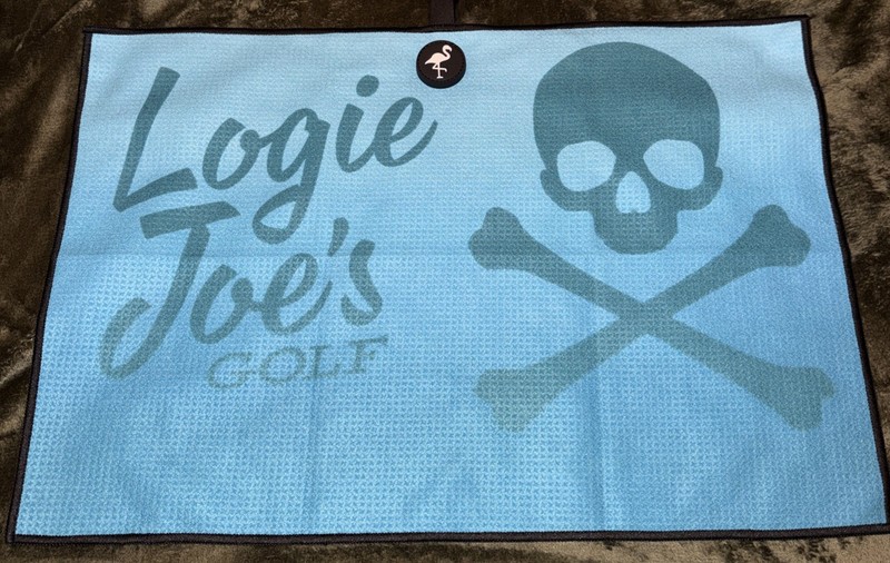 Logie Joe’s Golf Towel Brand New! Blue Skull! Never used brand new! 