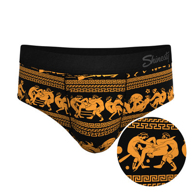 The Ancient Twister Vase Ball Hammock  Briefs - Shinesty Funny Pouch Underwear