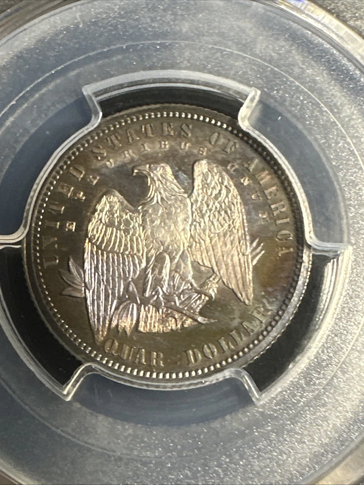 USA 1879 Pattern 25 Cents J-1590 PR65CAM PCGS/CAC - Image 3 of 3