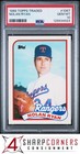 1989 TOPPS TRADED #106T NOLAN RYAN RANGERS HOF PSA 10