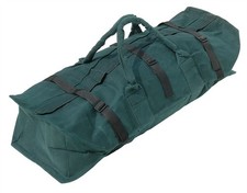 Image of Canvas Tool Bag 30" 760mm Green, Water Resistant Heavy Duty With Zip And Handles