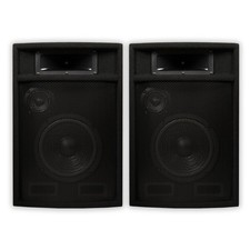 Acoustic Audio PA-380X Passive DJ Speakers 8" PA Karaoke 3-Way Studio Home Audio