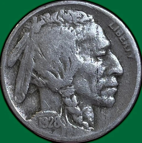 1928-D Buffalo Nickel Fine F Coin #35603