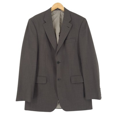 Digel Herren Blazer Gestreift Schurwolle Sport-Sakko Co1 EU 52 UK/US 42L
