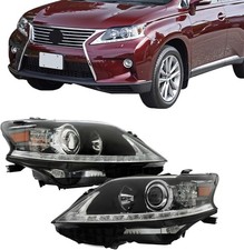 13-15 Lexus Rx350 Rx450h Headlights Hid Halogen Assembly Pair Left Right Sides 13-15 Lexus Rx350 Rx450h Headlights Hid Halogen Assembly Pair Left Right Sides