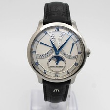 Orologio Maurice Lacroix Masterpiece Fasi Lunari Acciaio Quadrante Argento MP6608-SS001-110-1