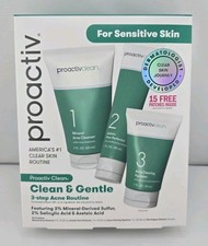 Proactiv Clean 3 Step Sensitive Skin Kit W/ 15 Pimple Patches New Exp 10/2026