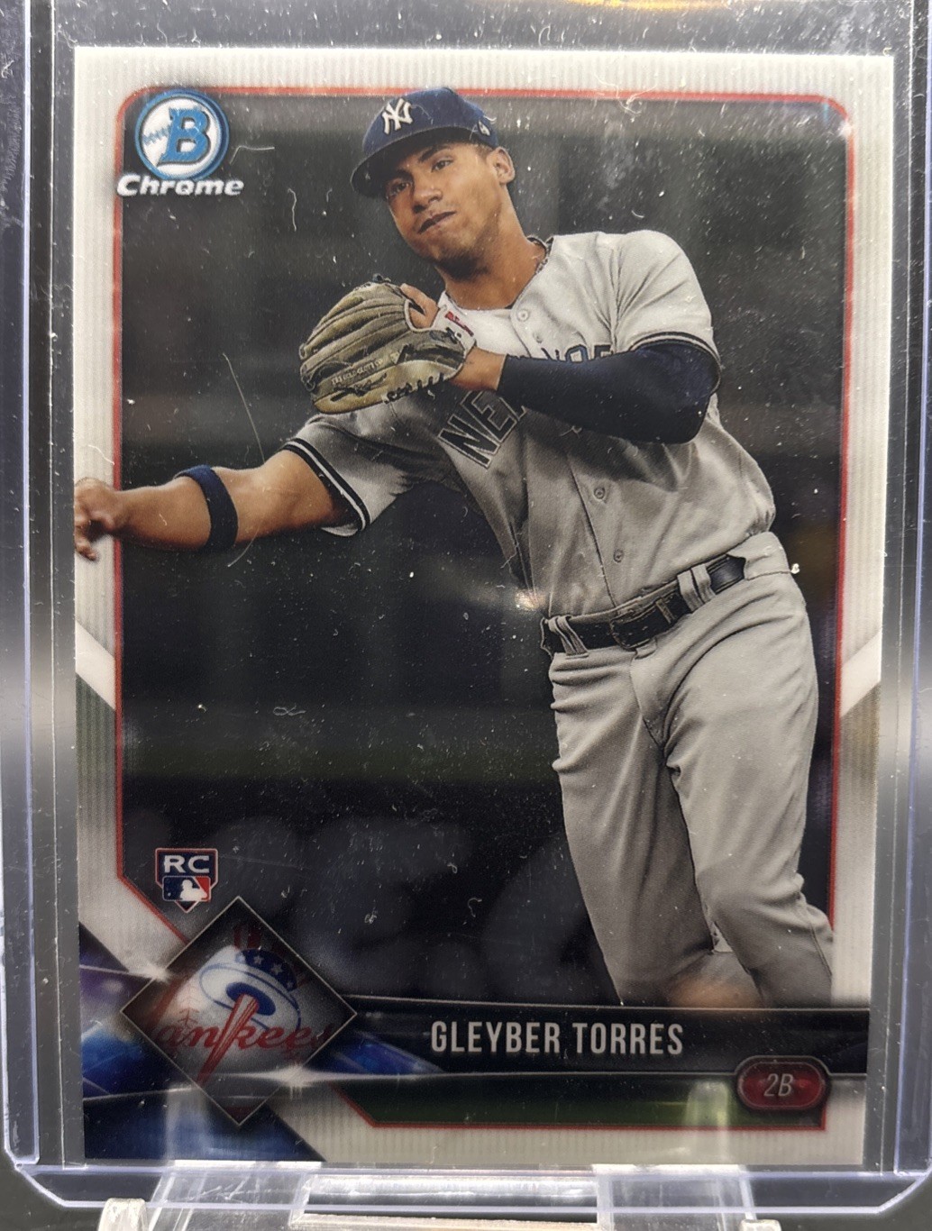 2018 Bowman Chrome #83 Gleyber Torres