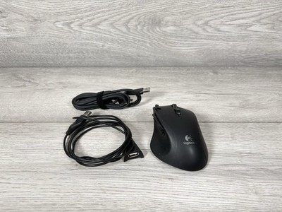 Logitech G700 Kabellose Gaming-Maus mit 13 Tasten, Dongle und USB-Kabel