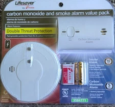 Kidde i1040 and KN-COB-LP2 10 Year Smoke Alarm and Carbon Monoxide Value Pack