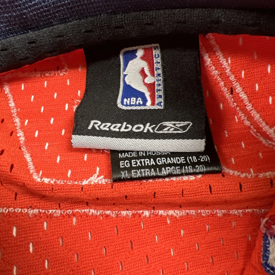 Camiseta deportiva vintage Reebok Charlotte Bobcats Emeka Okafor #50 NBA visitante para hombre talla XL Foto 4 de 4